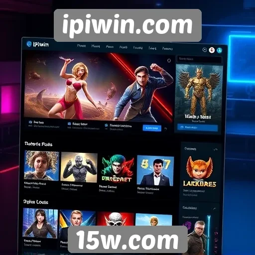 Exploração da interface do usuário em ipiwin.com